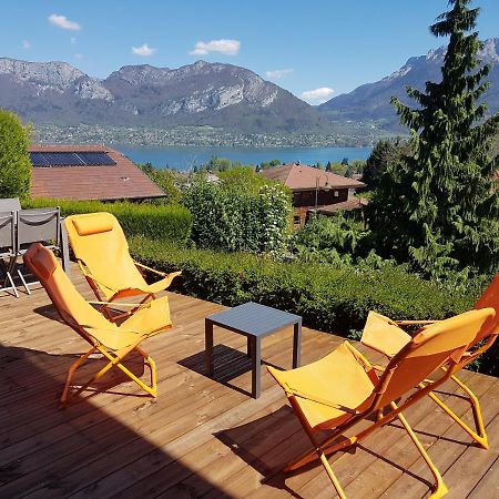 Appartement Semnoz - Vue Lac Sevrier Bagian luar foto