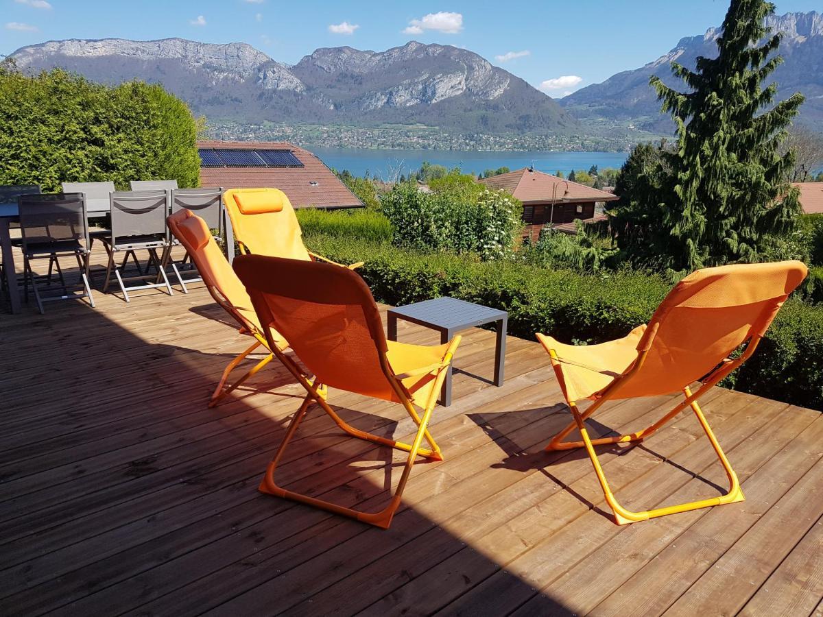 Appartement Semnoz - Vue Lac Sevrier Bagian luar foto