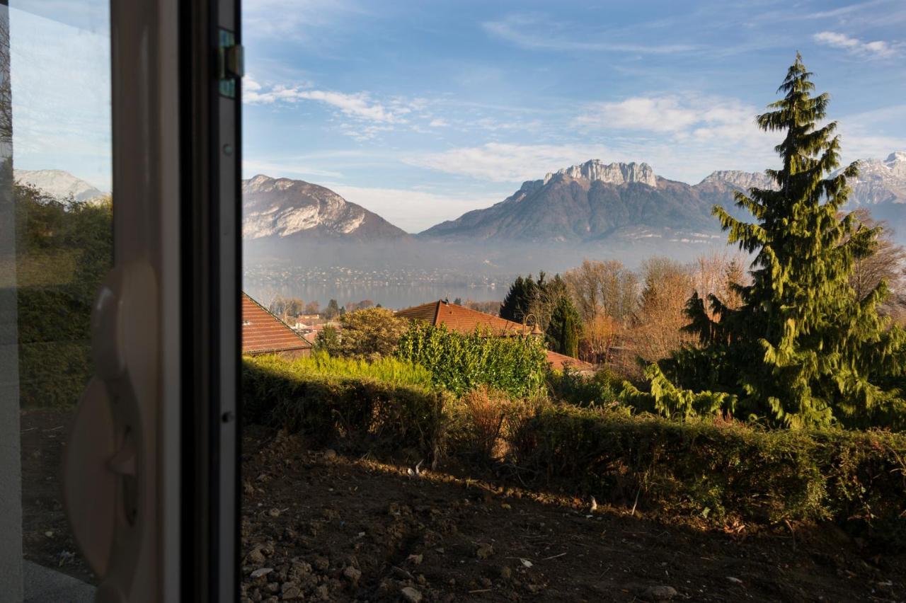 Appartement Semnoz - Vue Lac Sevrier Bagian luar foto