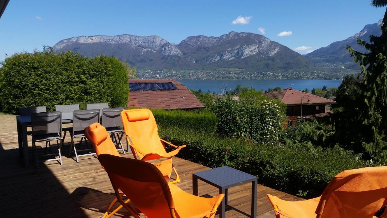 Appartement Semnoz - Vue Lac Sevrier Bagian luar foto