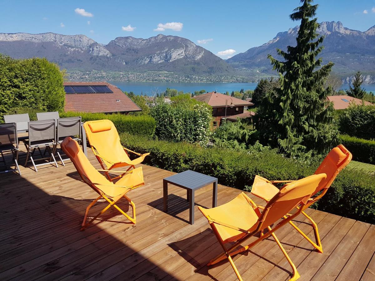 Appartement Semnoz - Vue Lac Sevrier Bagian luar foto