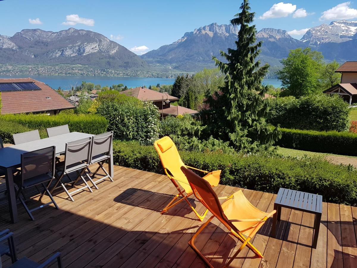 Appartement Semnoz - Vue Lac Sevrier Bagian luar foto