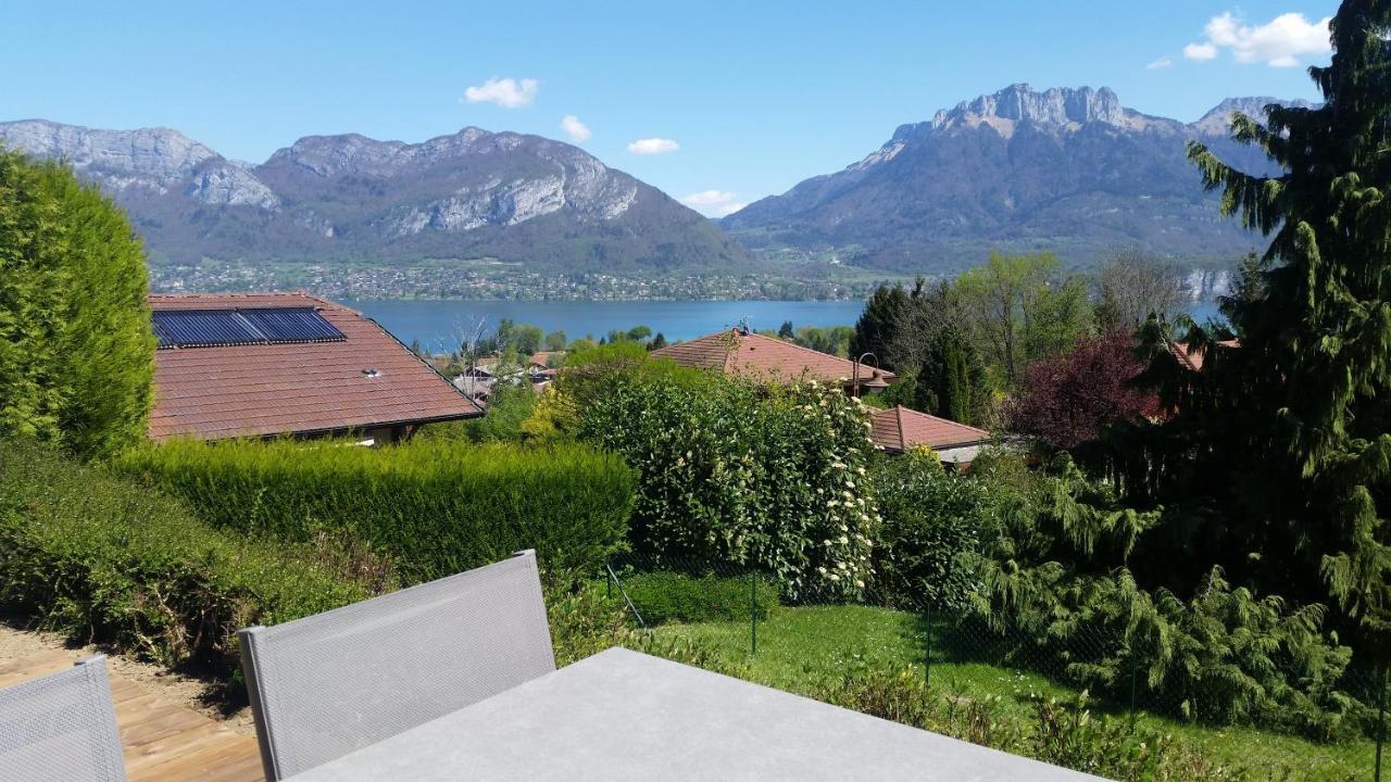 Appartement Semnoz - Vue Lac Sevrier Bagian luar foto